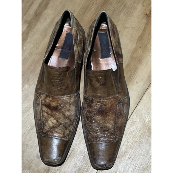 Marco Delli Ankle Boots Men 42 Slip On Multicolor Leather Marco Delli Ankle Boots Men 42 Slip On Multicolor Leather | eBay main image 4